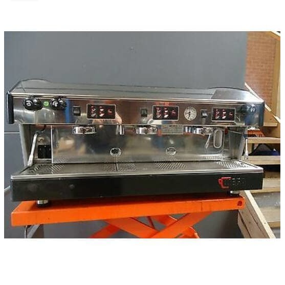 Wega 3 Group Commercial espresso Coffee Machine - black