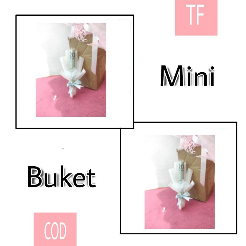 

Sovenir Buket Mini Uang Sudah termasuk Isi
