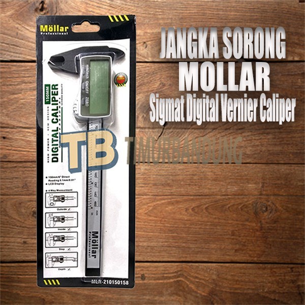 

Jangka Sorong MOLLAR Sigmat Digital Vernier Caliper