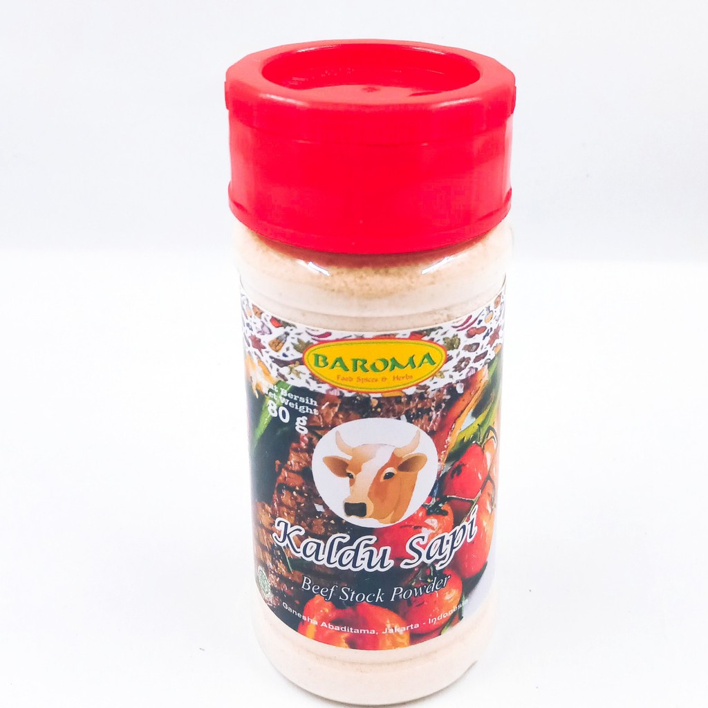 

Kaldu Sapi / Beef Stock Powder 80g - Baroma Bumbu Rempah