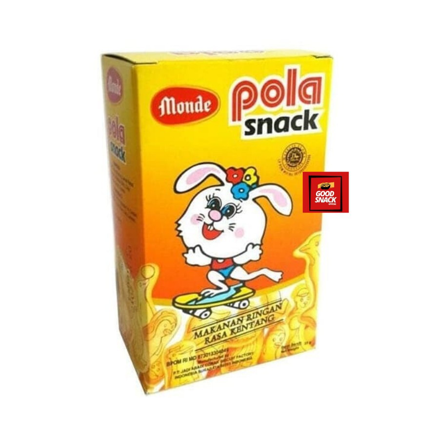 MONDE POLA SNACK MINI BOX 25gr