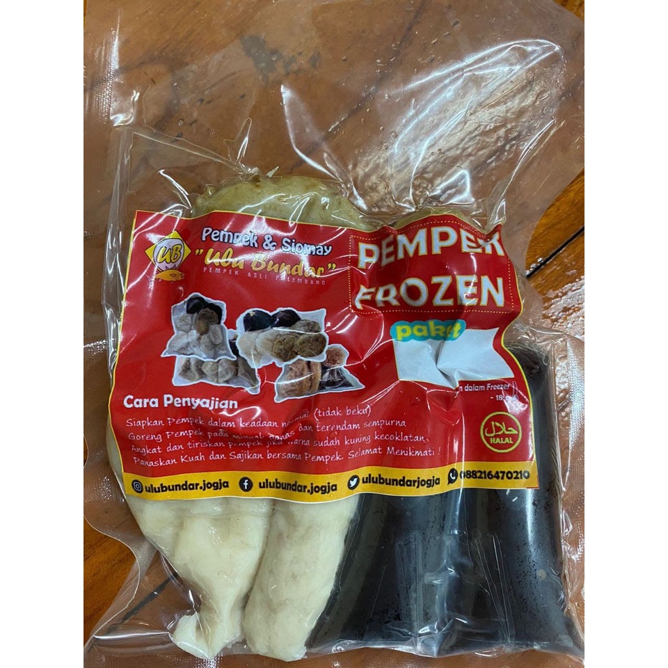 

Pempek Mini vakum selam lenjer bulat kulit