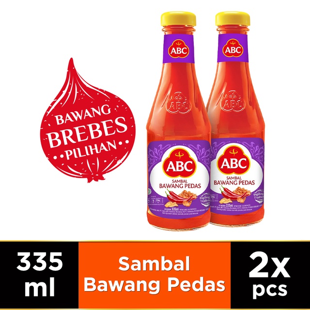 

ABC Sambal Bawang Pedas 2 x 335 mL