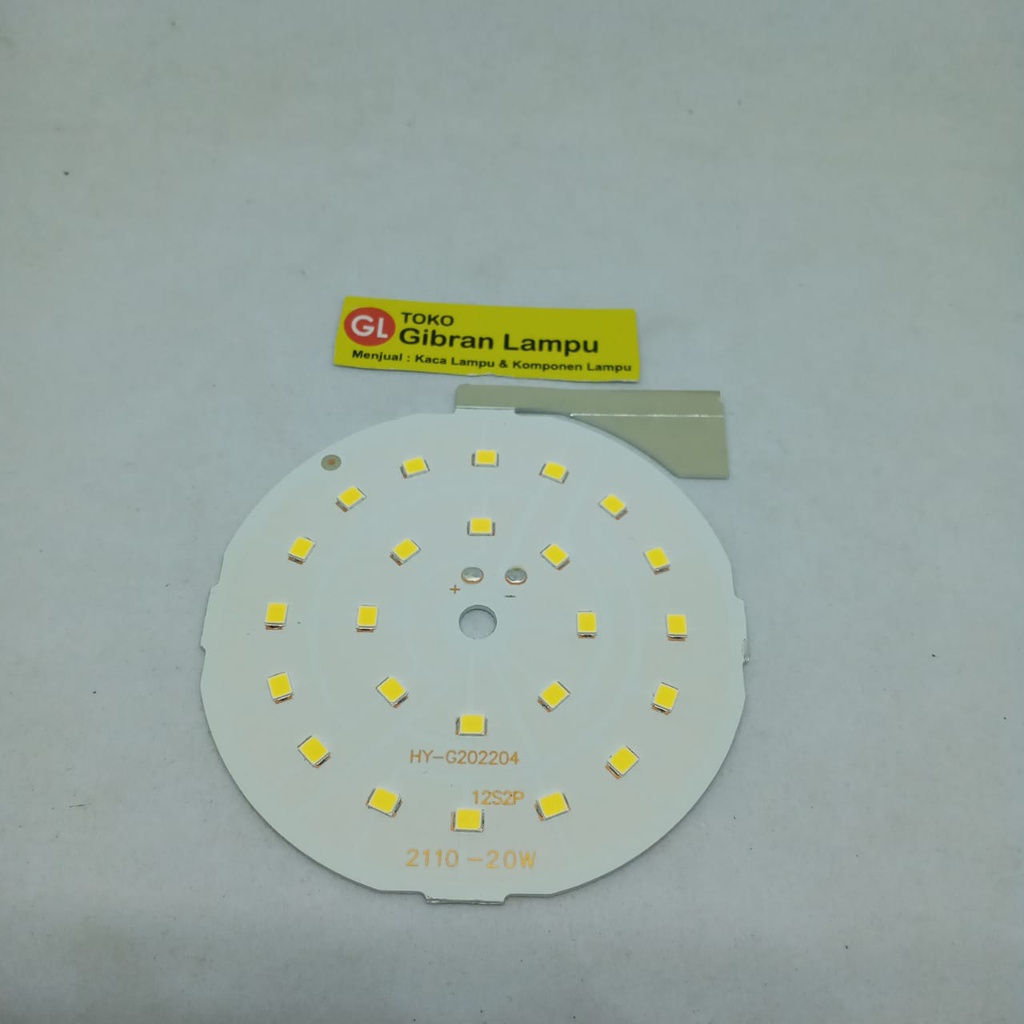 Mata LED DC 20w (BM) - PCB Mata Lampu LED 20 Wat