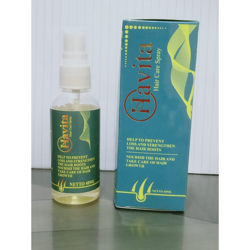HAVITA Hair Spray Penumbuh Rambut dan Penyubur Rambut (isi 40ml) Asli Original PT.BRIGIT