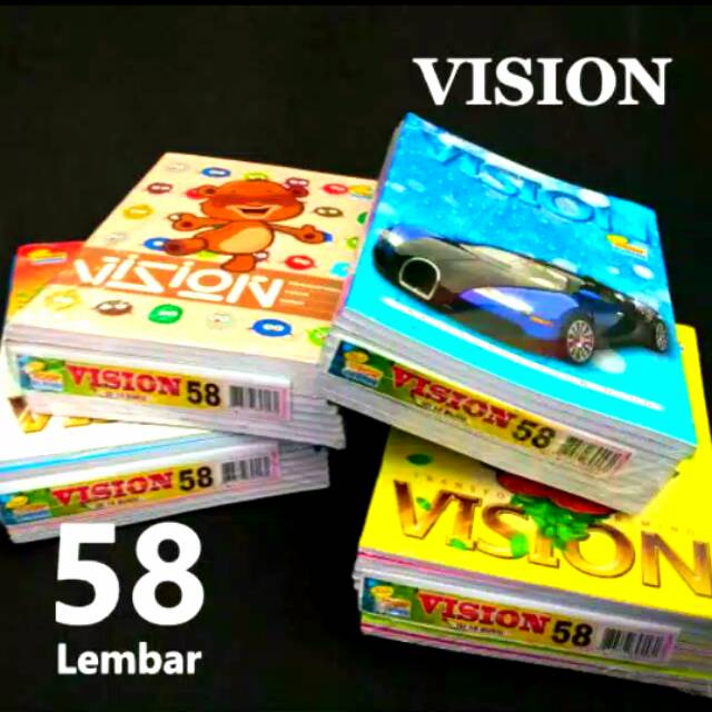

Buku tulis murah Vision 58 Lembar