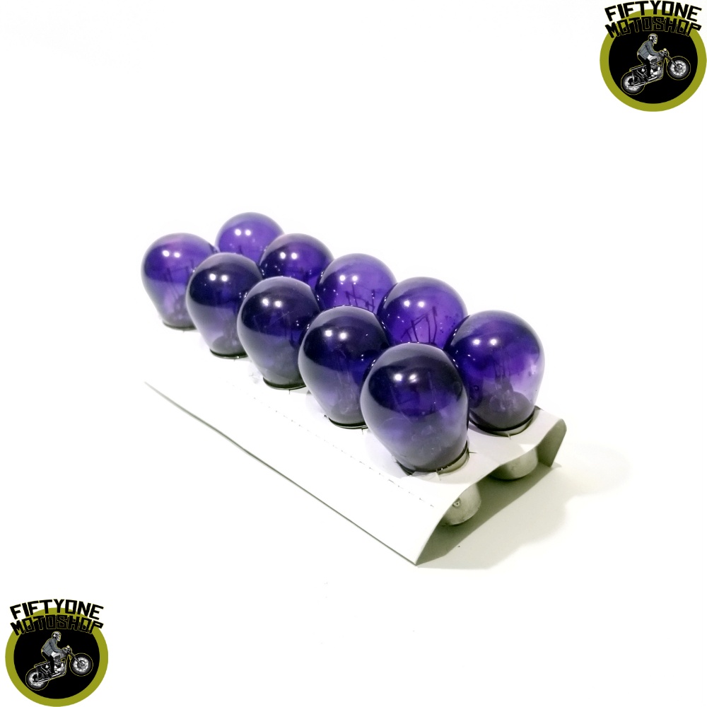 Bohlam Lampu Stop Lampu Rem Motor Warna Bebek Matic Universal