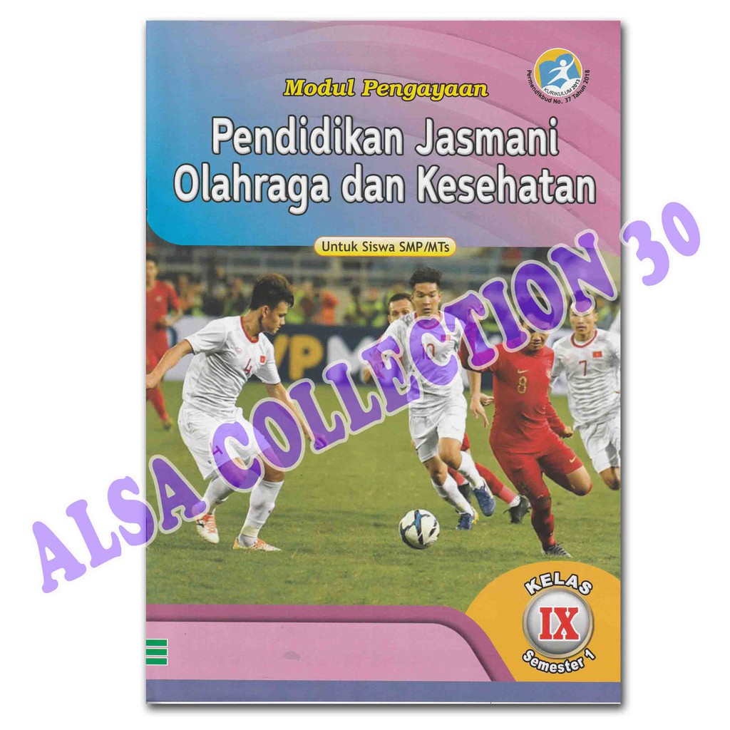 Buku Lks Pjok Kelas 9 Smp Mts Semester 1 Modul Pengayaan Penjas Orkes Shopee Indonesia
