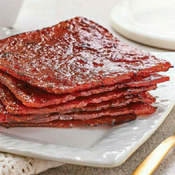 

Bee Cheng Hiang Sliced Babi Dendeng Babi Bentuk kotak 300gr