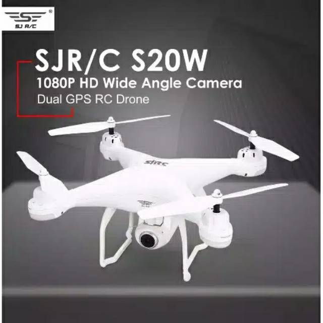 NARTOR NX5/SJRC S20W DRONE DUAL GPS FITUR FOLLOW ME CAMERA WIFI