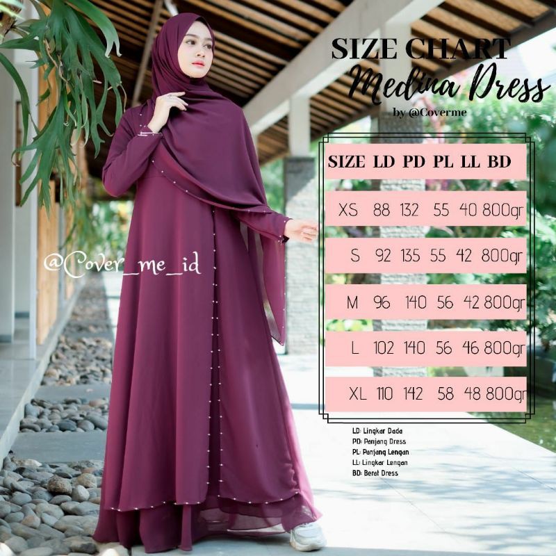 Ied mewah swarosky Medina Dress by coverme set pasmina cerutu
