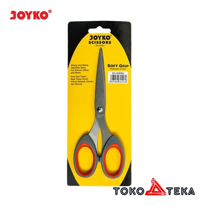 

COD Joyko Scissors SC-838SG / Gunting Besar Soft Grip Nyaman Murah
