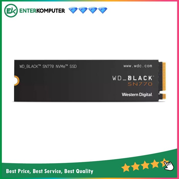 WDC Black SN770 SSD 250GB M.2 NVMe PCIe Gen4x4 / SSD 250GB