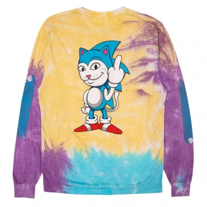 Rip n Dip Nermhog Tiedye Long Sleeve Tee