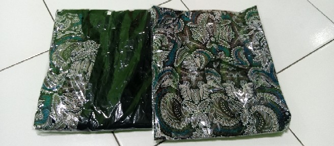 Kople Blouse Batik Kombinasi Plus Tile, Kople Blus Batik, Kople Atasan Batik, Blus Kople,atasan Blus