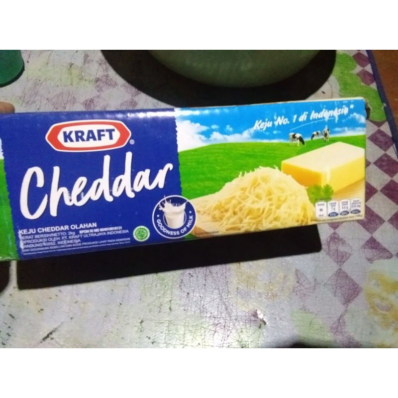 

Keju Kraft Cheddar 2kg