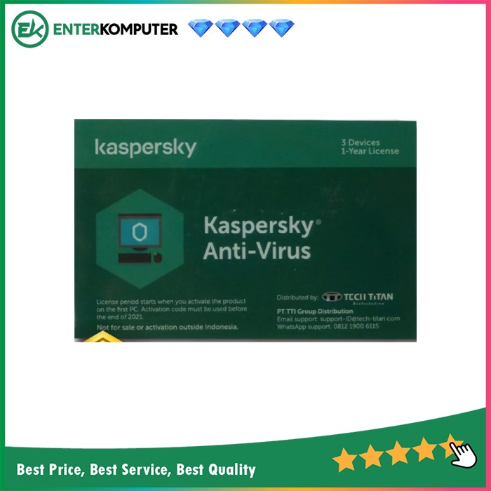 Kaspersky Antivirus 2019 - 3 User