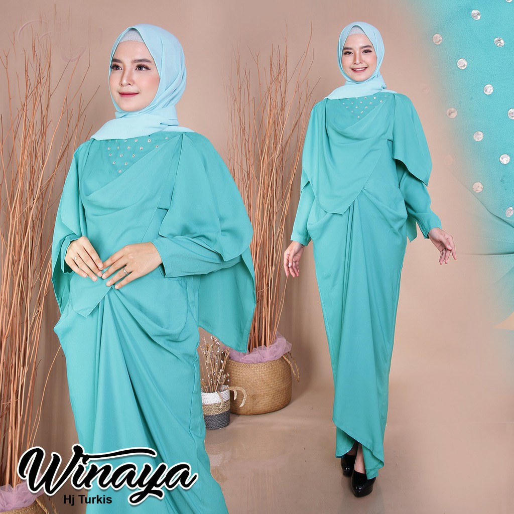 KAFTAN PESTA WINAYA / SETELAN KAFTAN