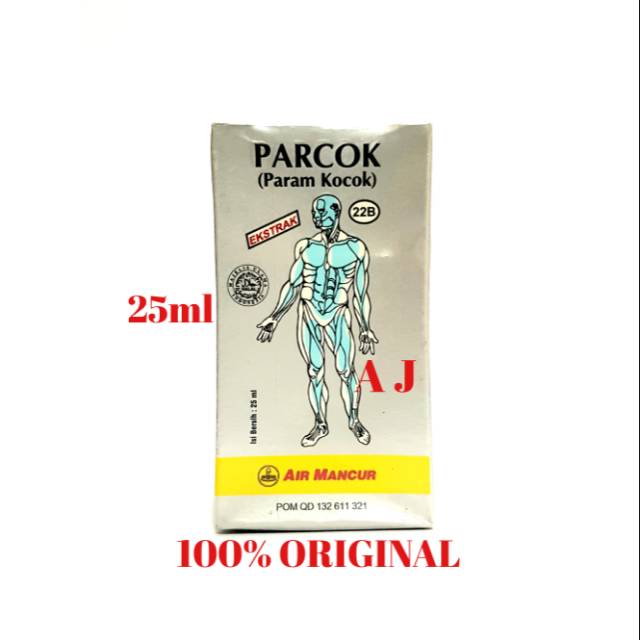 Parcok 25ml / Param Kocok Air Mancur