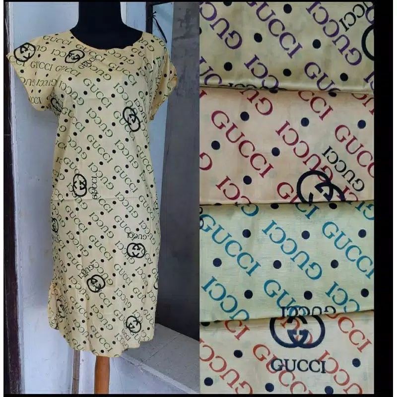 daster harian motif gucci