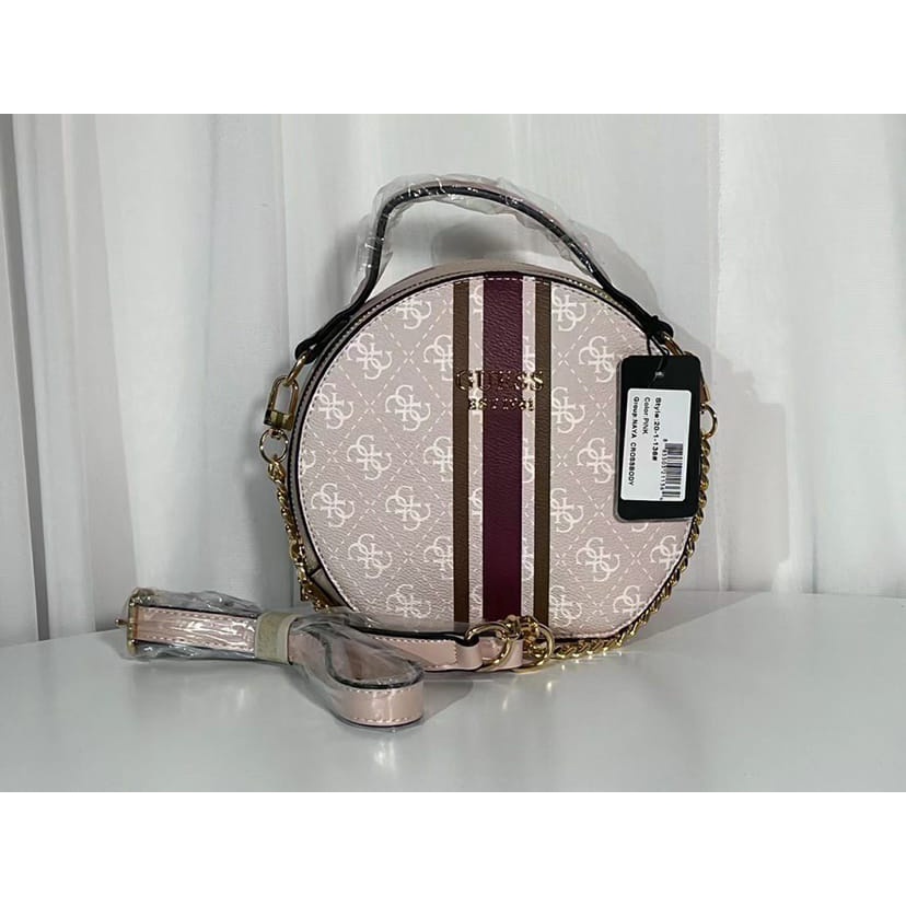 (PGBAGS) NEW!!! TAS WANITA GUE55 VIKKY CIRCLE CROSSBODY MINI SLINGBAG IMPORT PREMIUM #2621