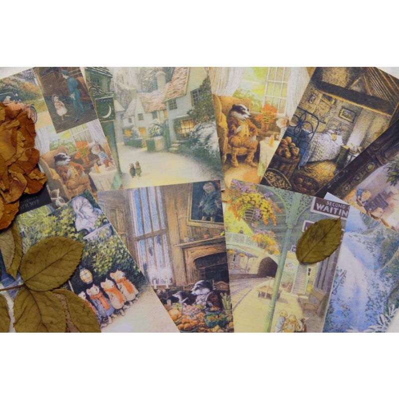 

[OUR JOURNAL] DECORATIVE STICKER 1 PACK 8 PCS DECORATIVE SCRAPBOOK