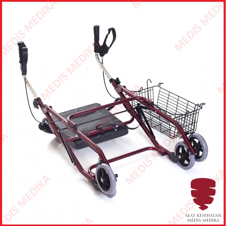 Rollator Rolator FS965LH GEA Walker Roda Tongkat Jalan FS 965 LH