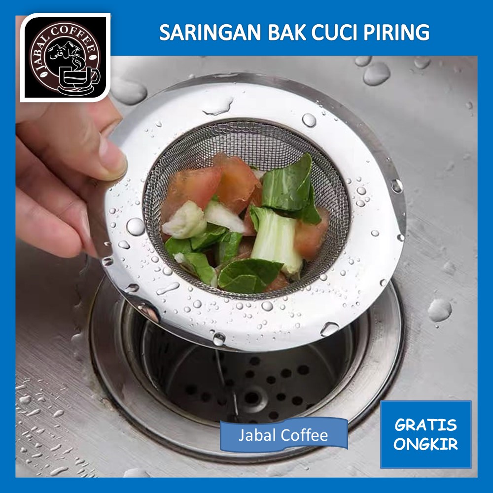 Saringan Afur Kawat / Saringan Bak Cuci Piring Stainless Steel / Saringan Wastafel Dapur