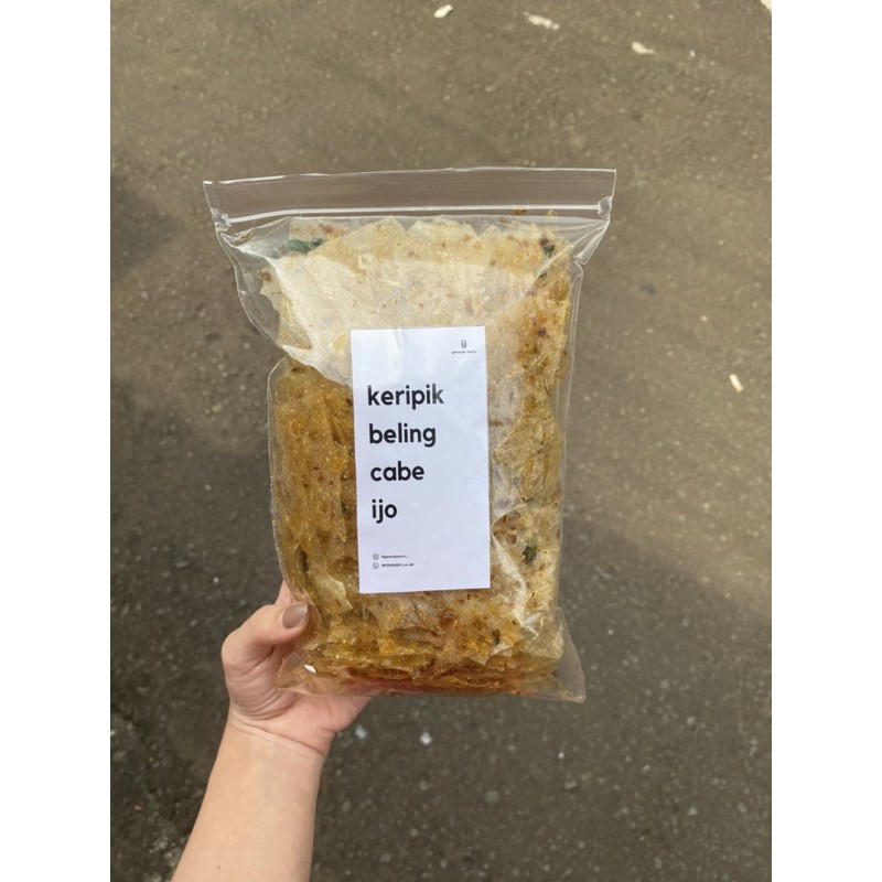 

Keripik beling 250gr