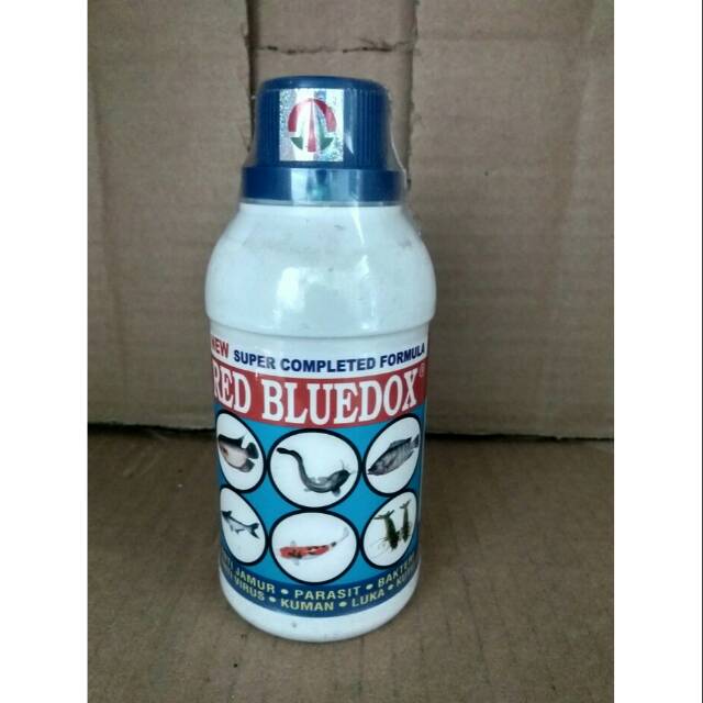 

Obat Ikan Hias, Kura2, Udang, Nila, Ikan Air Tawar Red Bluedox 250ml