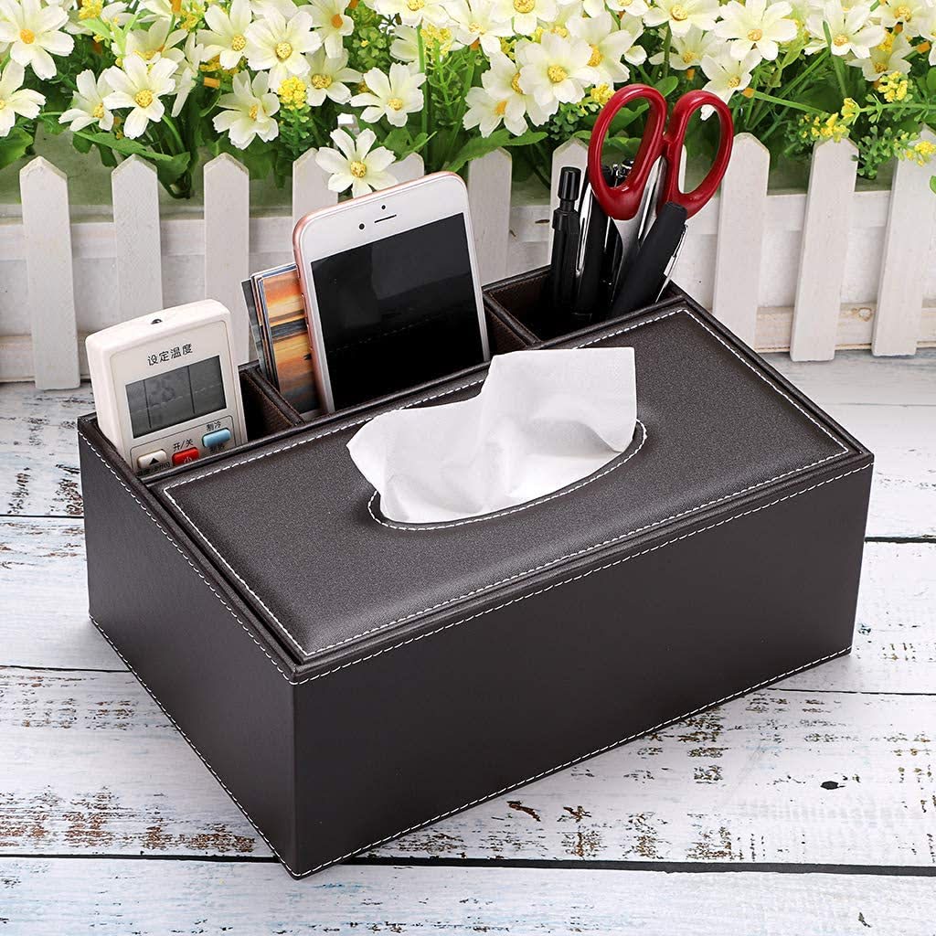 Kotak Tisu Tissue Box Premium Ala Korea Aesthetic Elegan Lucu Bahan ABS / Kulit PU Serbaguna Untuk Rumah Kamar Mobil Kantor Gift Hadiah