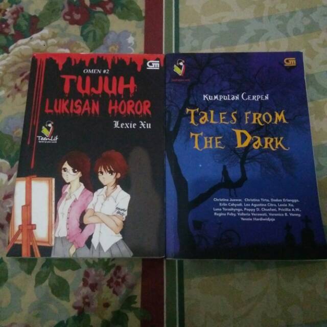 Novel Teenlit Lexie Xu - Tales From The Dark , Tujuh Lukisan Horor
