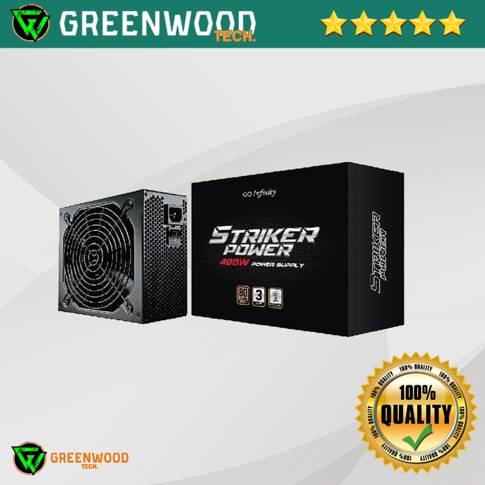 PSU POWERSUPPLY INFINITY 400W 80+ BRONZE