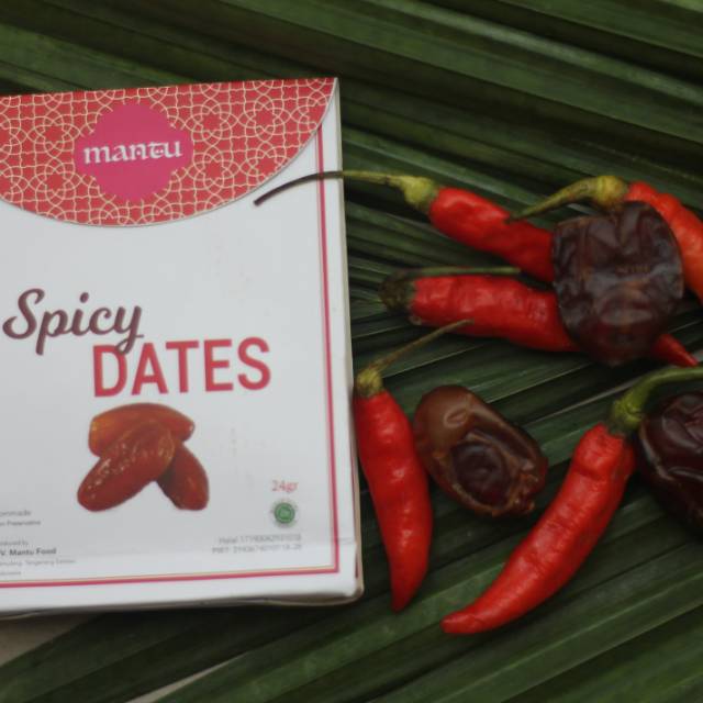 

Mantu-kurma pedas/camilan pedas bergizi/25gr isi 3/kemasan mini