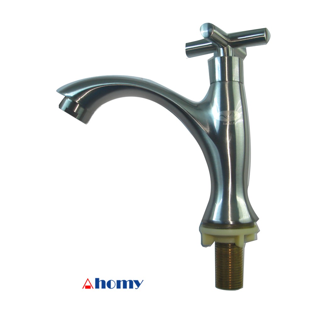 Kran stainless steel ravale wastafel DA 13 SS