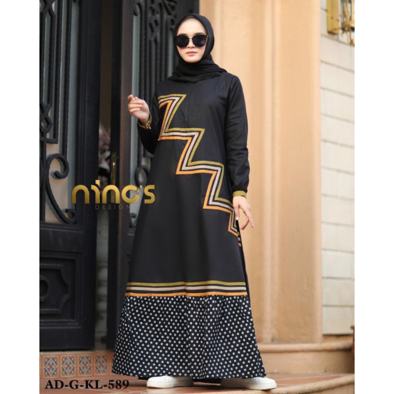 gamis AD G KL 589 by ninos - gamis termurah