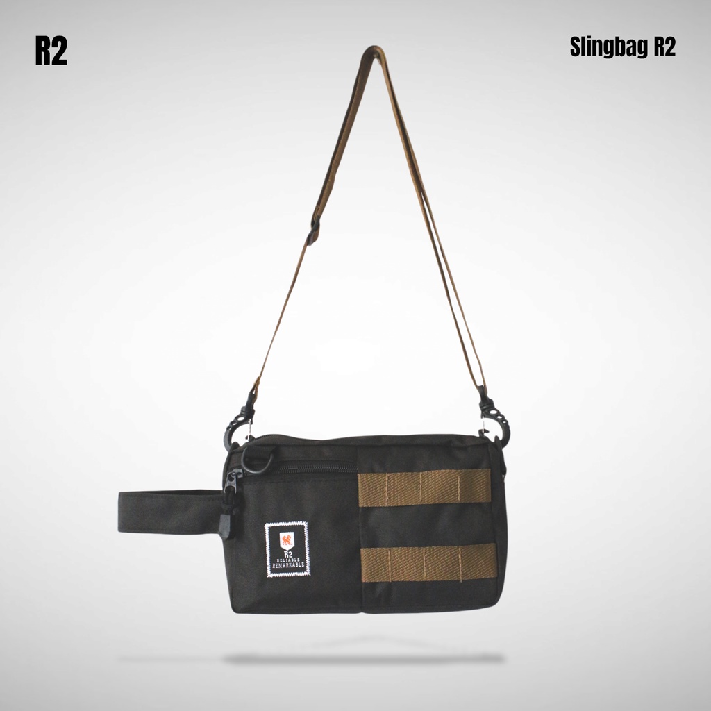 Tas Selempang Pria dan Wanita - Slingbag Casual Trendy - Handbag Selempang Pouchbag Casual R2 Elbrus