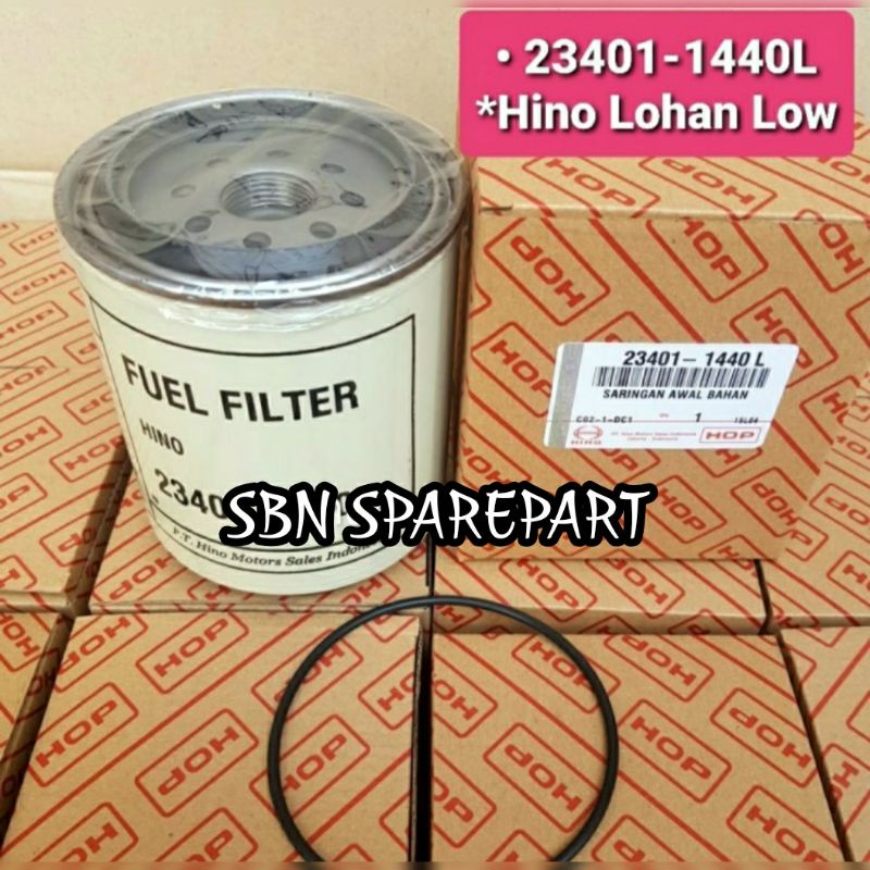 Saringan solar bawah atau fuel filter bawah hino lohan