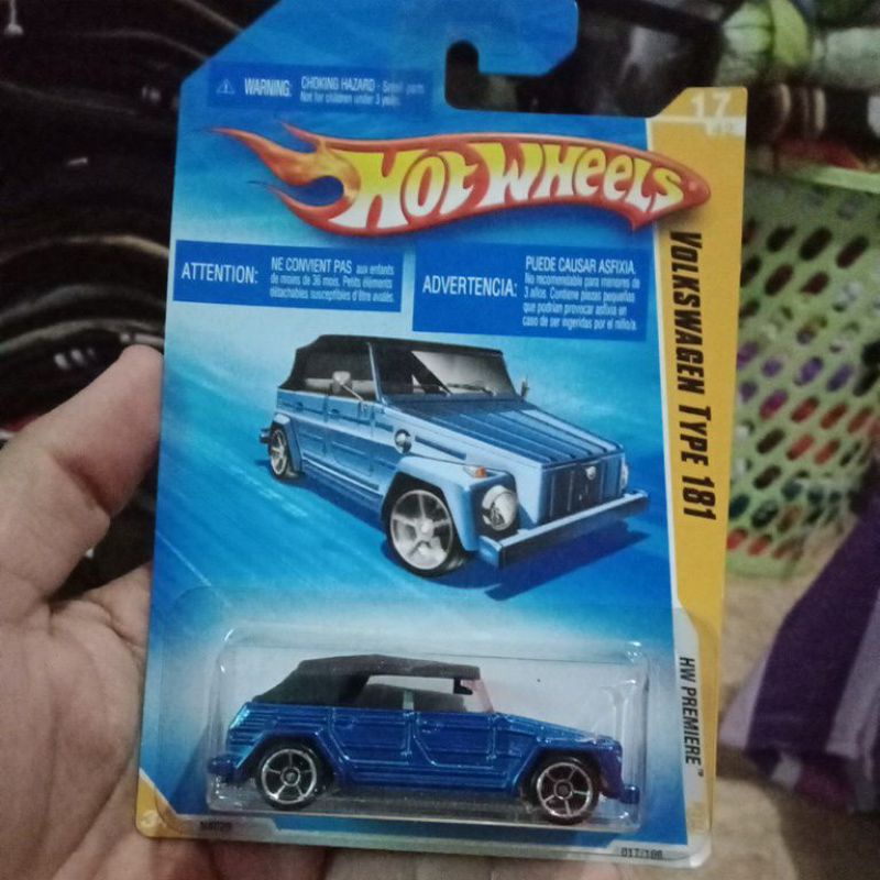 Hot wheels Volkswagen type 181, VW Camat