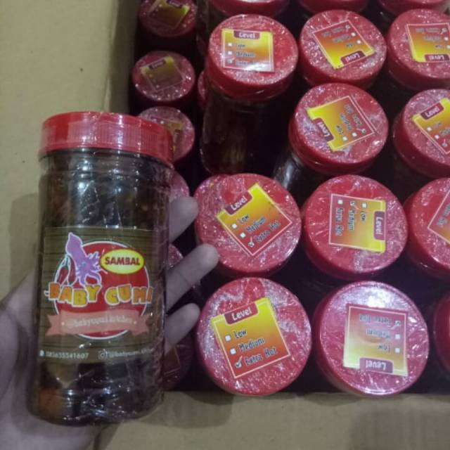 

sambel baby cumi