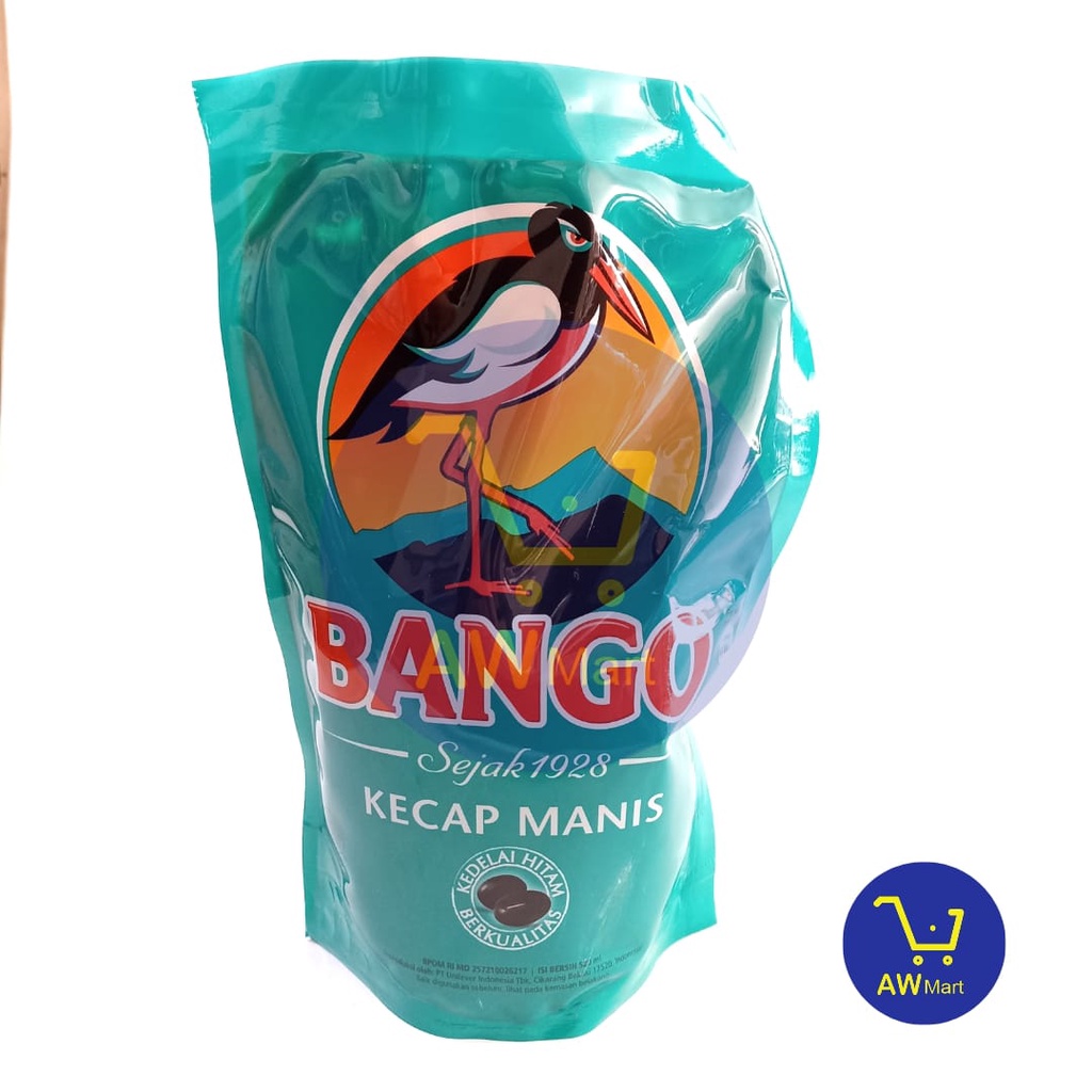 KECAP BANGO REFILL 520ML - KECAP BANGO POUCH ISI ULANG 520ML