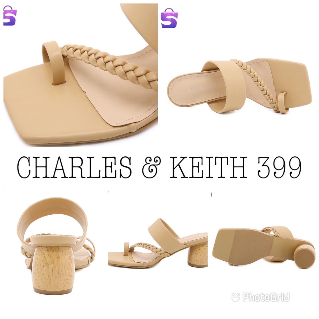 SANDAL HEELS SHOES SLING KEPANG 399