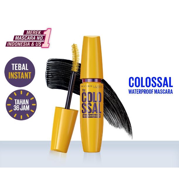 ☘️Yuri Kosmetik☘️ MAYBELLINE COLOSSAL MASCARA