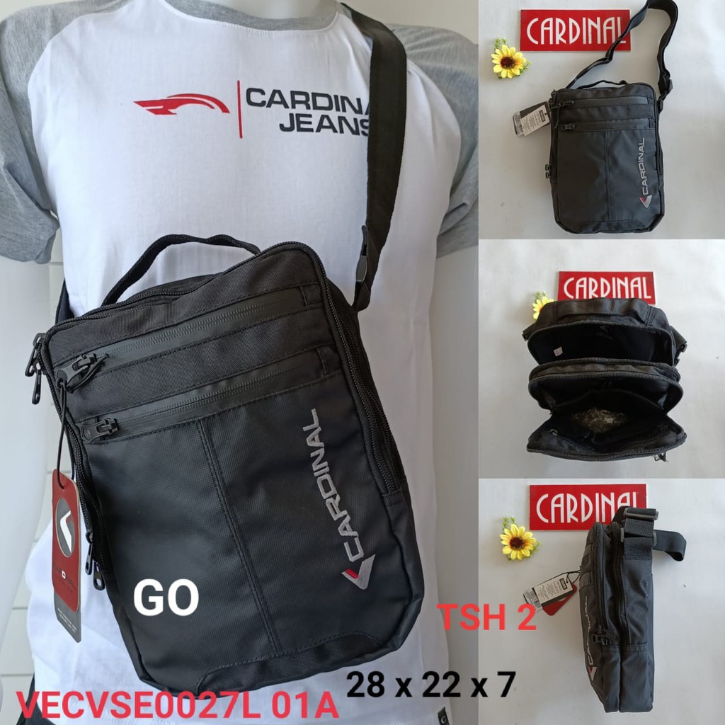 gosTS CARDINAL Tas Slempang Cowok/ Shoulder Bag Tas Cowok Keren