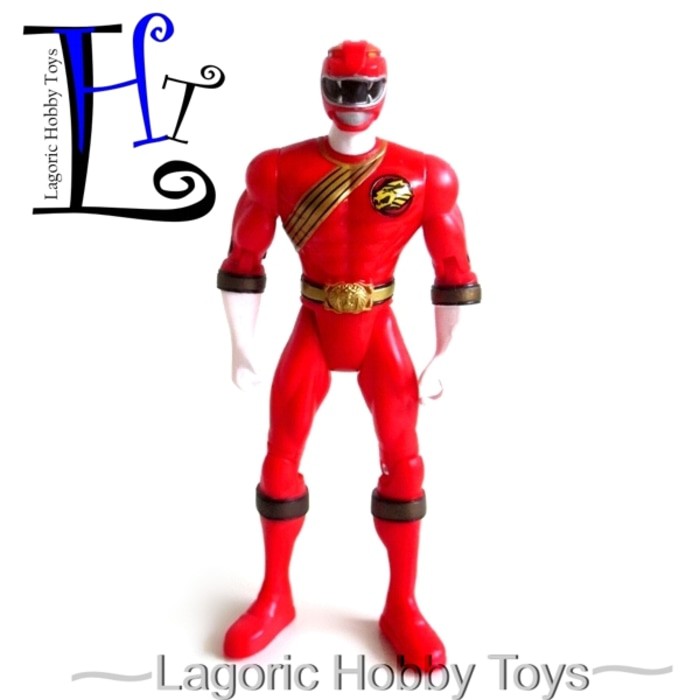 Power Rangers Wild Force Red - D73Bad - Original Asli