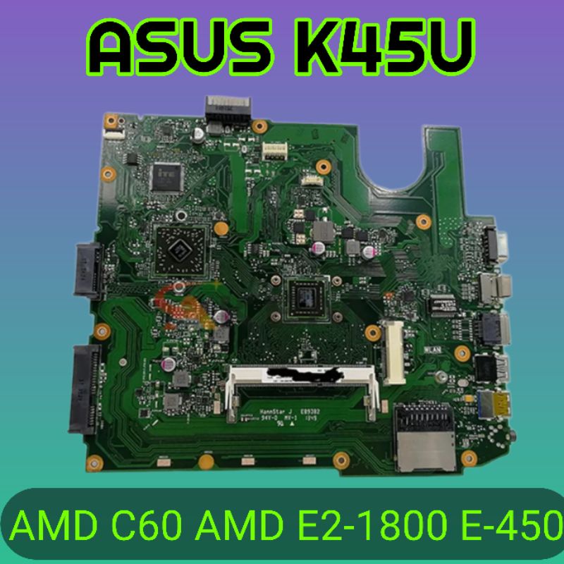 Motherboard mainboard mobo Asus X45U K45U A45U AMD C60 E-450 E2-1200