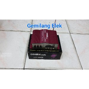 Power Amplifier mini COUSTIC CAR 100USB  4 channel