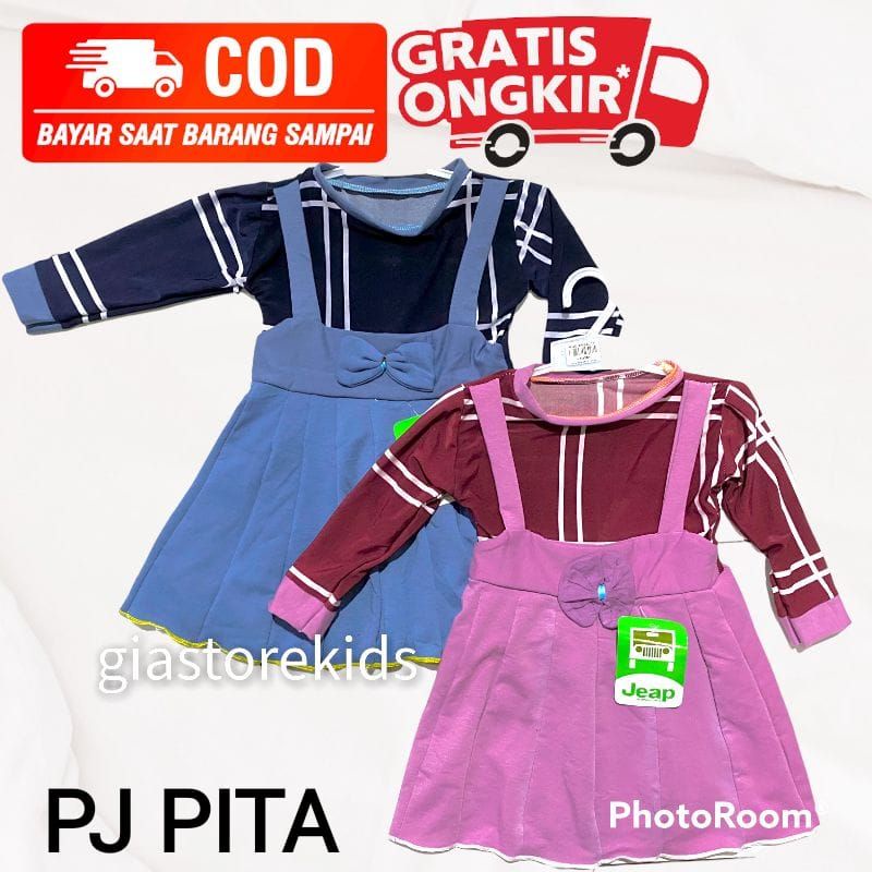 Baju lucu anak cewek paling murah Dress anak kecil perempuan kekinian