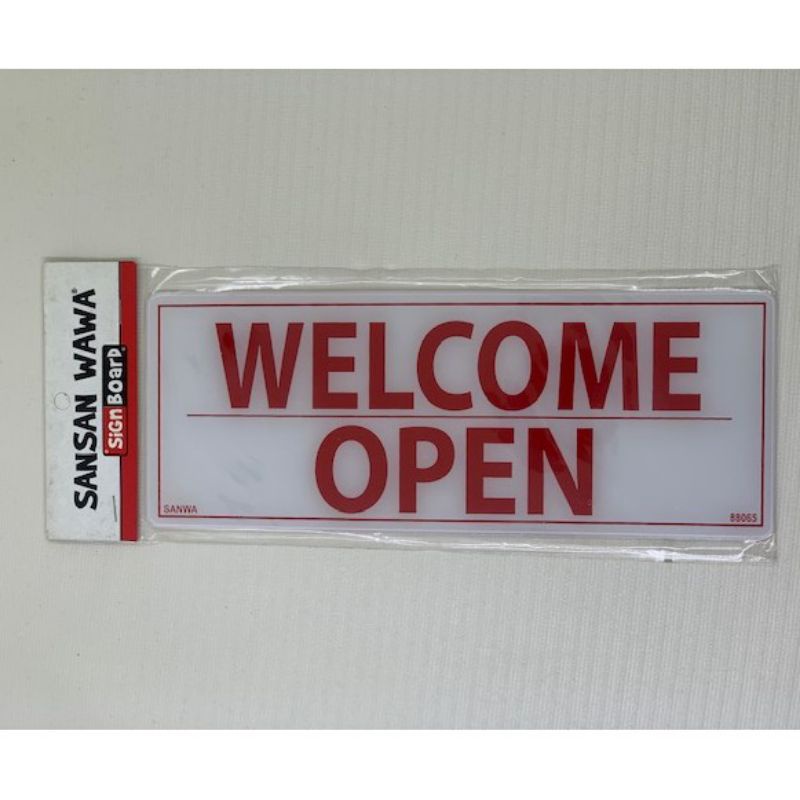 

Sign Board Murah /Acrylic (Welcome Open)
