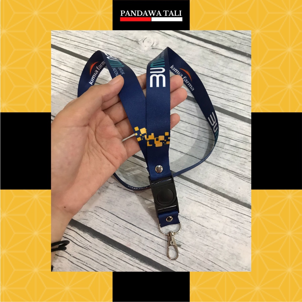 

Lanyard BUMN Kimia Farma / Lanyard Printing Murah /Pandawa Tali Surabaya